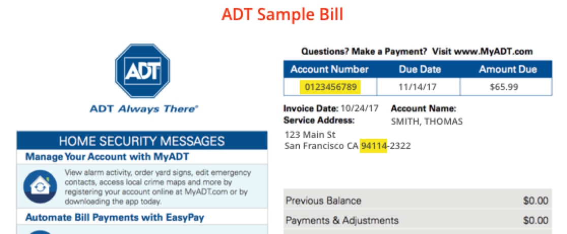 Adt Home Security Payment Number | Review Home Co